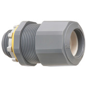 Arlington Liquid Tight Connector, 1/2in., Silver LPCG507Z