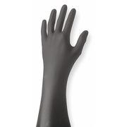 Showa 7700PFT, Nitrile Disposable Gloves, 4 mil Palm Thickness, Nitrile, Powder-Free, M (8), 50 PK 7700PFTM
