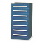Vidmar Modular Drawer Cabinet, Dark Blue, Steel CU3189ALDB