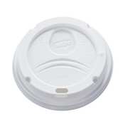 Dixie Lid for 12 to 20 oz. Hot Cup, Dome, Sip Through, White, Pk500 9542500DX