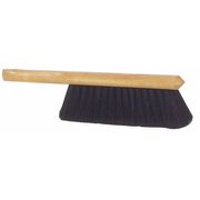 Tough Guy 3 in W Bench Brush, Soft, 5 1/4 in L Handle, 8 in L Brush, Black, Wood, 13 1/4 in L Overall 4KNA7