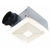 Broan Ceiling Bathroom Fan, 150 cfm cfm, 6 in Duct Dia., 120V AC, Energy Star® Certified QTXE150