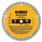 Dewalt 10" Construction Miter/Table Saw Blades DW3114