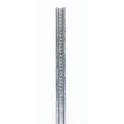 Tapco Sign Post, Silver, Steel, 10 ft L 054-00023