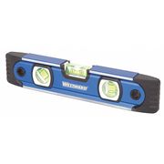 Westward Magnetic Torpedo Level, 9 In, 3 Vials 4MRX2