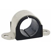 Zsi 2 Hole Cushion Clamp, Pipe Size 2 1/2 In 046MS052