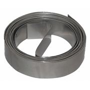 Zoro Select Duct Strapping, Galvanized Steel, 20 GA, 1 in W x DSS-201-10