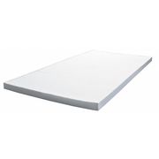 Techlite Insulation Insulation Sheet, Melamine Foam, 48 in x 96 in, 1/2 in Wall, White 0179-4896SS050-SH-0910-01