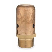 Bell & Gossett Vacuum Breaker, 3/4 In, MNPT, Brass, 150 psi 62