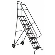 Tri-Arc 86 in H Steel Tilt and Roll Ladder, 5 Steps KDRF105166