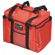 Rubbermaid Commercial Insulated Bag, 12 x 15 x 15 FG9F4000RED