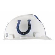 Msa Safety Front Brim NFL Hard Hat, Type 1, Class E, One-Touch (4-Point), White 818396