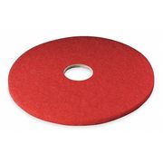 3M Buffing Pad, 12 In, Red, PK5 5100