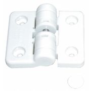 Lamp 2-23/64" W x 1-31/32" H Ivory Plastic Detent Hinge HG-YJ50IV