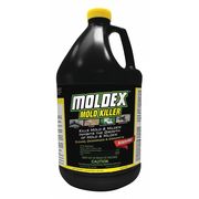 Moldex Mold Mildew Stain Remover, Bottle, 1 gal, Ready to Use 5520