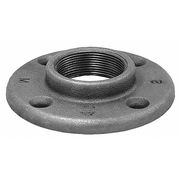 Anvil 1/2" Flanged x FNPT Malleable Iron Floor Flange Class 150 0310105002