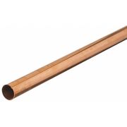 Streamline Straight Copper Tubing, 1 1/8 in Outside Dia, 5 ft Length, Type L LH10005