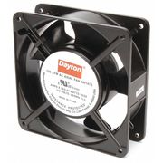 Dayton Standard Square Axial Fan, Square, 115V AC, 1 Phase, 105 cfm 4WT47