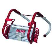 Kidde Emergency Escape Ladder, Window Mount, 2 Stories, Steel, 13 ft Length, 1000 lb Load Capacity 468093