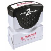 Accu-Stamp2 Microban Message Stamp, Received, 5/16" 038835