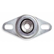 Dayton Flange Bearing, 2-Bolt, Ball, 1/2" Bore 4X727