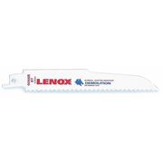 Lenox 6" L x 6 TPI General Purpose Cutting Bi-metal Reciprocating Saw Blade, 5 PK 203706066R5