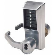 Kaba Push Button Lock, Entry, Key Override LL-1021-B-26D-41