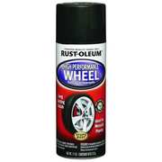 Rust-Oleum 11 oz. High Performance Matte Black Wheel Spray Paint 248928