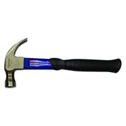 Westward Claw Hammer, 16 Oz, Smooth, Fiberglass 4YR57