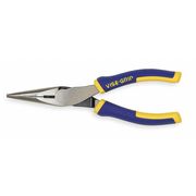 Irwin 6 in Vise-Grip Long Nose Plier, Side Cutter Pro Touch Handle 2078216