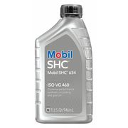 Mobil Gear Oil, Bottle, 1 qt, SHC 634, 460, Orange 123018