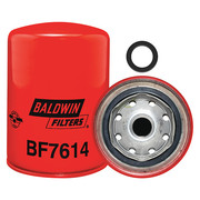 Baldwin Filters Fuel Filter, 5-3/8 x 3-11/16 x 5-3/8 In BF7614