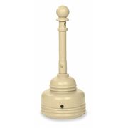 Eagle Mfg Cigarette Receptacle, 1-1/4 gal., Tan 1206BEIGE