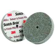 Scotch-Brite Scotch-Brite(TM) Unitized Wheel, Gray, 1/2in.W, 3in.dia. 7100053420