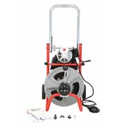 Ridgid 100 ft Corded Drain Cleaning Machine, 115V AC K-400 AF with C-32 IW