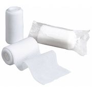 First Aid Only Gauze Roll, Non-Sterile, White, 3 in. W J224