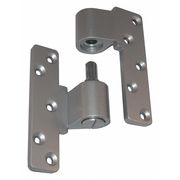 Kaba Ilco 1-1/8" W x 5" H Aluminum Pivot Hinge IP-10-LH-AL