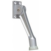 Kaba Ilco Lever Door Holder, Cast Zinc, Sliver, 5"H x 1-27/64"W IL-KDDH-5-AL