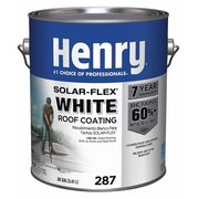 Henry Protective Roof Coating, 1 gal, Pail, White HE287SF046