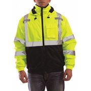 Tingley Large Class 3 Hi-Vis Bomber Jacket, Yellow J26112