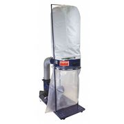 Dayton Dust Collector, 12.6 Amps AC, 33-1/2" H 400H55