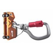 Honeywell Miller Fall Arrest Device, 8 1/2 in, 310 lb Weight Capacity, Silver/Orange 27441C
