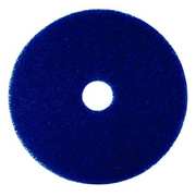 Tough Guy Cleaning Pad, Blue, Size 16", Round, PK5 402W10