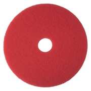 Tough Guy Buffing Pad, Red, Size 15", Round, PK5 402W37