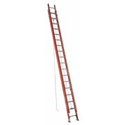Werner 36 ft Fiberglass Extension Ladder, 300 lb Load Capacity D6236-2