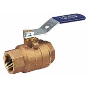 Nibco 1" FNPT Bronze Ball Valve Inline T58570 1