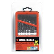 Black & Decker 29-Piece General Purpose Drill Bit Set 15575