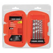 Black & Decker 5-Piece Bullet(R) Speed Tip Masonry Drill Bit Set 16748