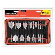 Black & Decker Spade Bit Set, 13 pcs. 71-536