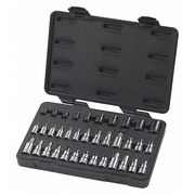 Gearwrench 36 Piece 1/4", 3/8" & 1/2" Drive Standard Hex, E-Torx® & Torx® Bit SAE/Metric Socket Set 80726